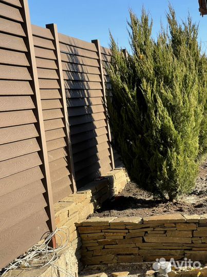 Забор жалюзи
