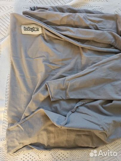 Шарф -слим трекотажный