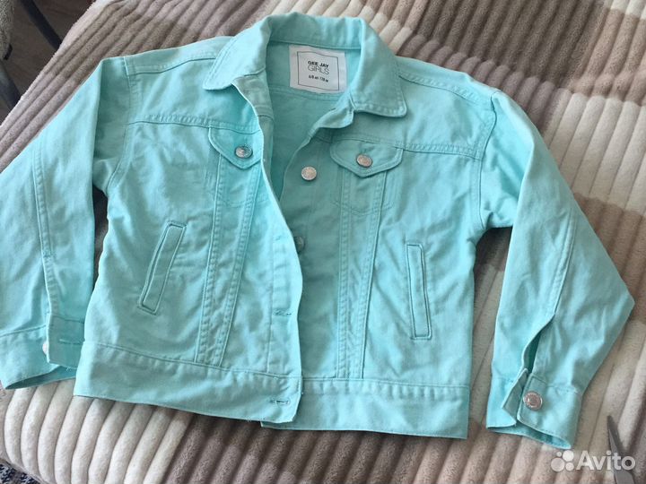 Пиджак джинсовый для девочки