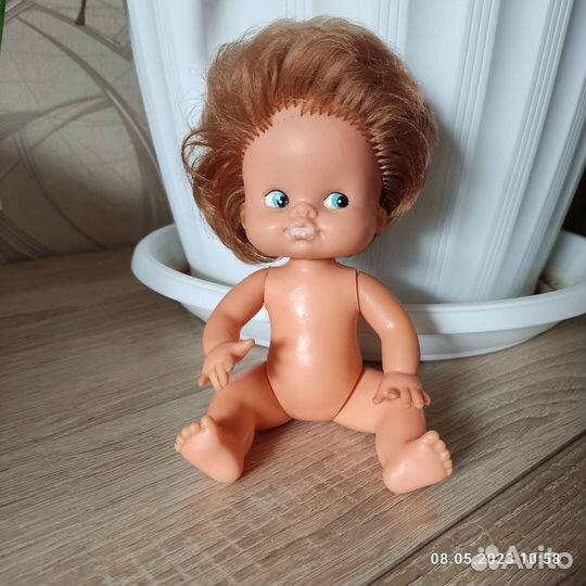 Куклы, пупсики СССР, гдр,игрушки из флока