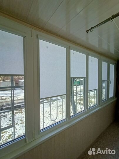 Рулонные шторы с замером и монтажом