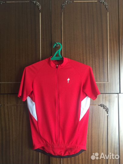 Джерси Specialized/ Solid Jersey SS Red/Wht