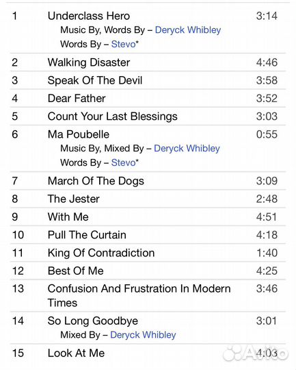 Sum 41 - Underclass Hero CD Rus