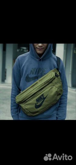 Сумка Nike через плечо,поясная,бананка