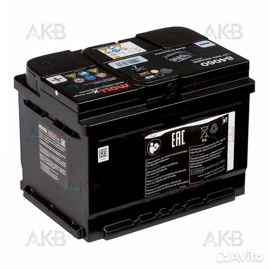 Аккумулятор автомобильный Moll X-TRA charge 60 Ач