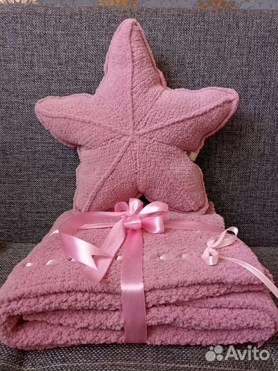 Плед детский/Ручная работа/Подарок на выписку