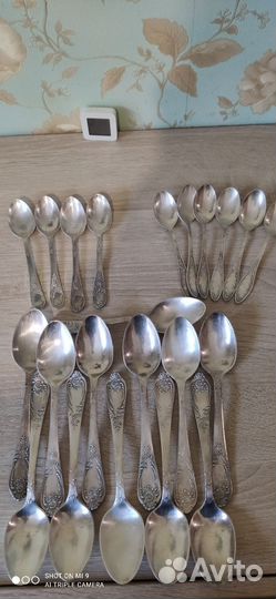 Столовый набор Ложки мельхиор
