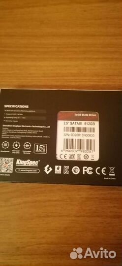 Ssd 512gb, 256, 1тб, M2 nvme, msata