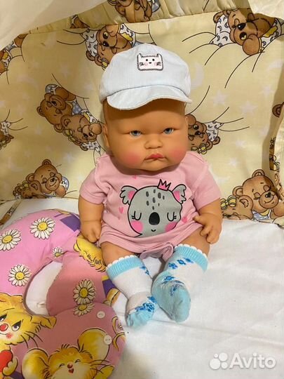 Кукла Реборн силиконовая мальчик