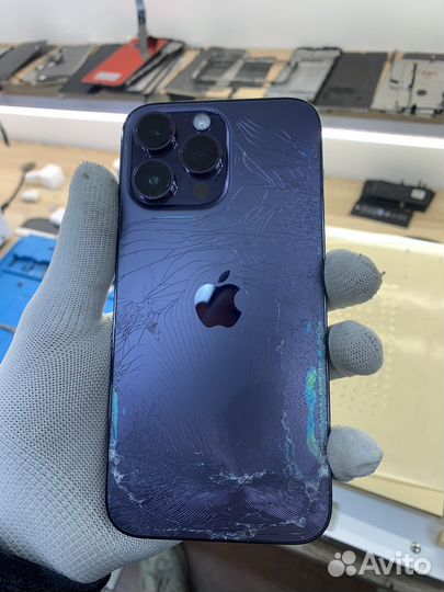 Замена стекол экрана iPhone, Android