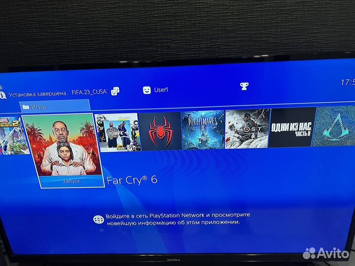 Ps4 PRO прошитая 9.0+ FIFA 24(fc 24)рассрочка