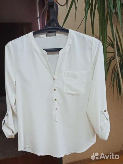 Блуза белая женская