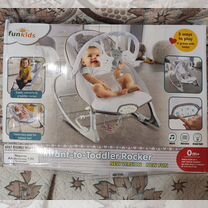 Шезлонг для новорожденных бу