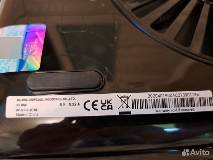 Подставка для ноутбука DeepCool N1 Black