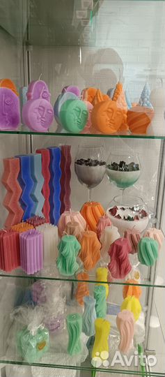 Ароматические свечи ручной работы