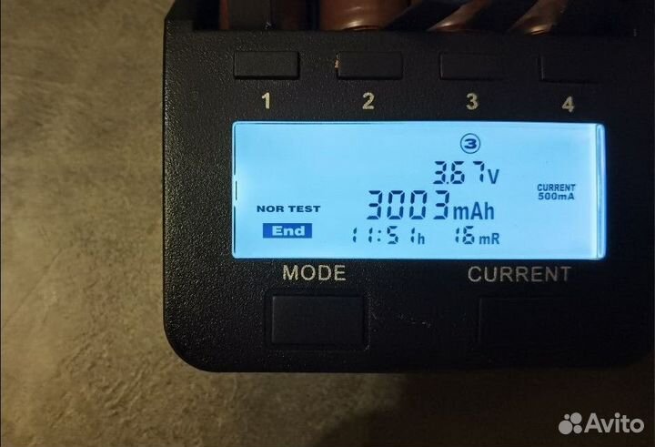 Аккумулятор Liitokala HG2, 35A, 3000 мАч