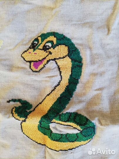 Наволочка декоративная лен