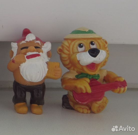 Игрушки из киндер сюрприза 90-х годов