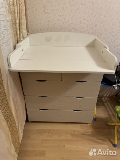 Комод с пеленальным столиком бу