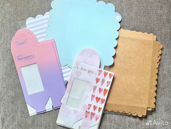 Коробочки для печенья (упаковка для сладостей)