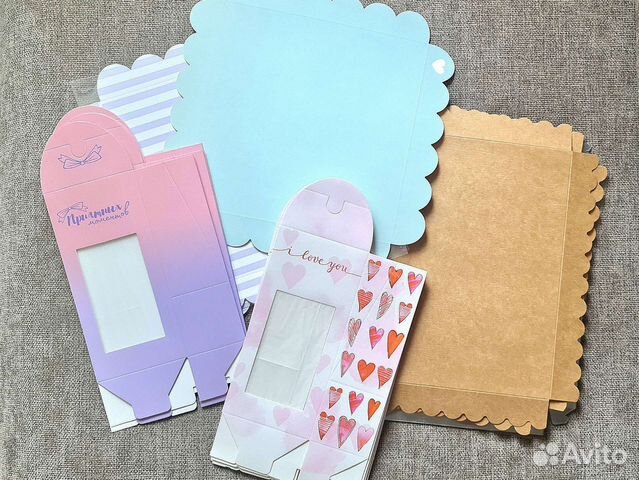 Коробочки для печенья (упаковка для сладостей)