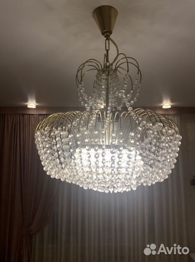 Люстра хрустальная