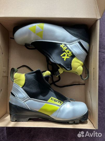 Лыжные ботинки fischer 38 для беговых лыж