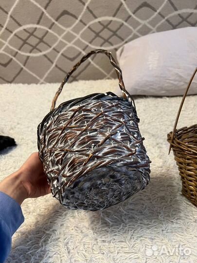 Корзина плетеная