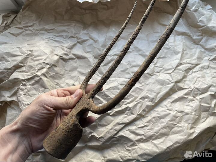 Кованные вилы 19 век