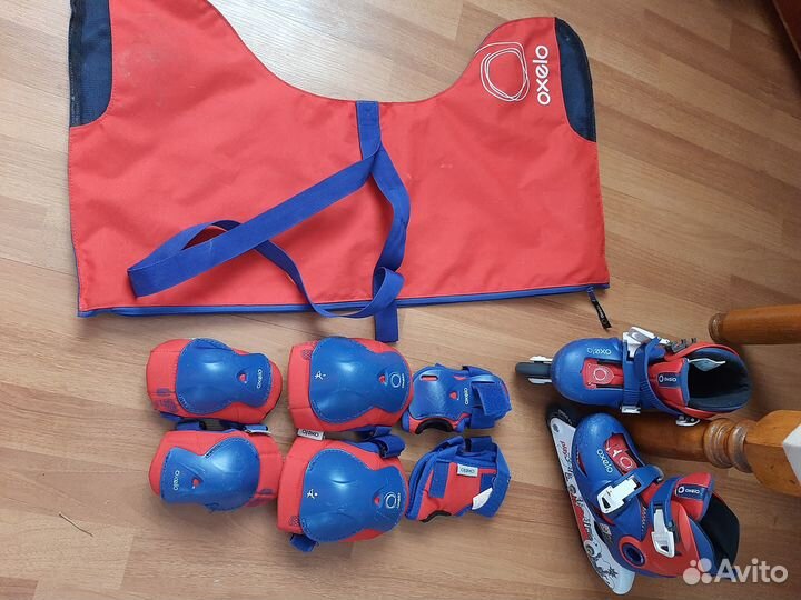 Детские ролики и защита