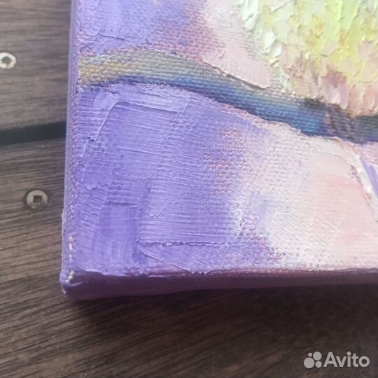 Картина маслом Неразлучники