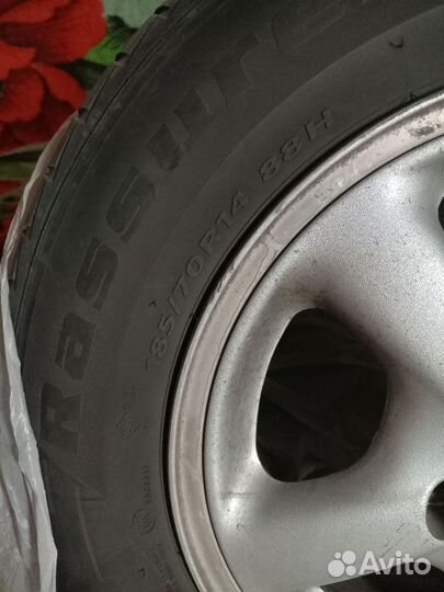 Летняя резина на литье