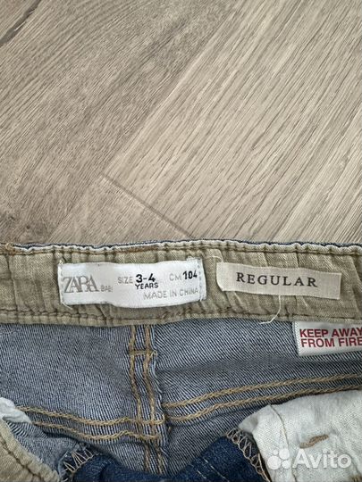 Джинсы zara