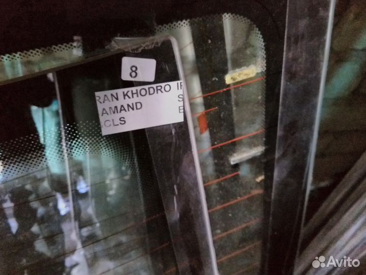 Стекло заднее Саманд Iran Khodro Samand