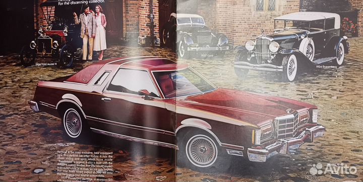 Дилерские журналы ford Thunderb1978-1997 оригинал