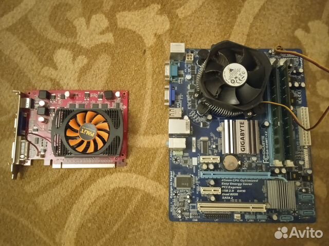 2 ядра (3.16MHz) 4GB DDR3 Gigabyte g41