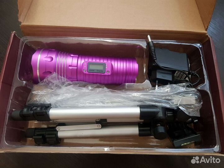 Фонарик светодиодный аккумуляторный