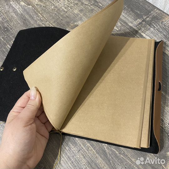 Блокнот ручной работы (состаренный)