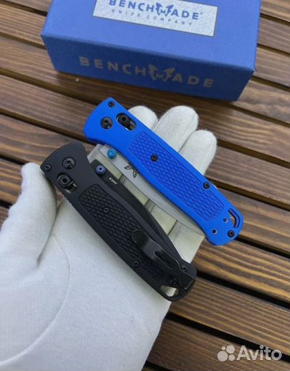 Нож benchmade bugout 535 синий