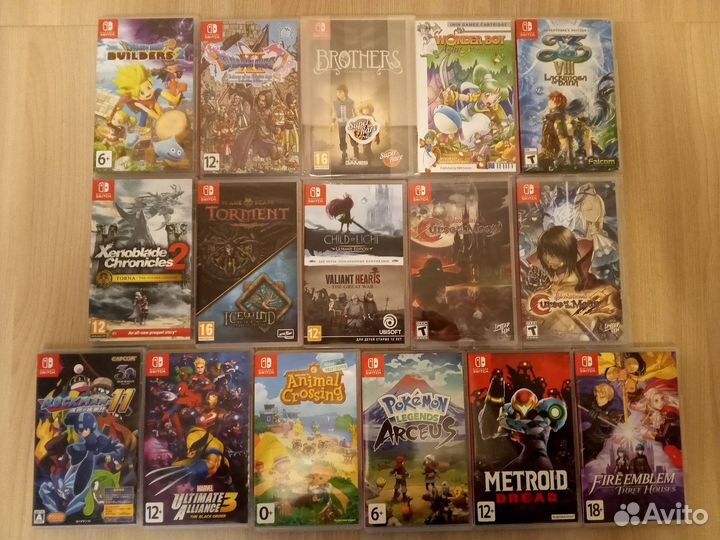Личная коллекция игр Nintendo
