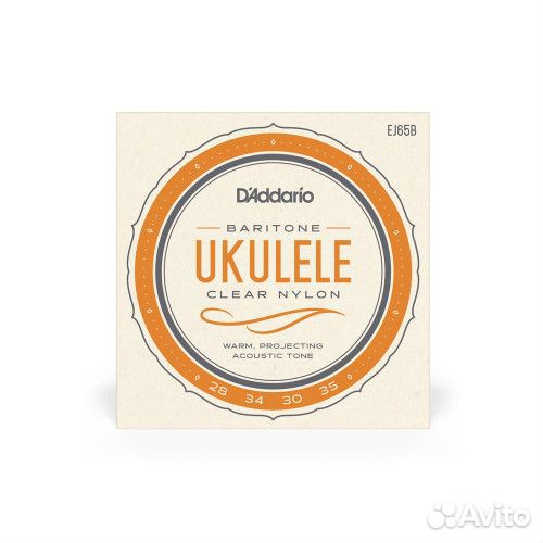 Струны для укулеле баритон D'Addario EJ65B