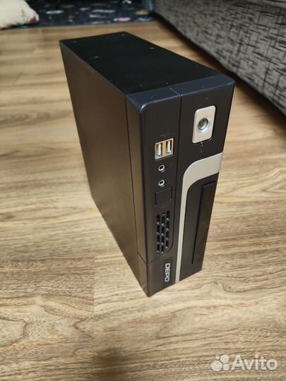 Корпус для мини пк mini ATX + блок питания