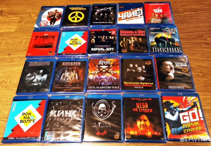 Алиса,ддт,Кино,Би-2,Киш,Бутусов Концерты Blu-ray