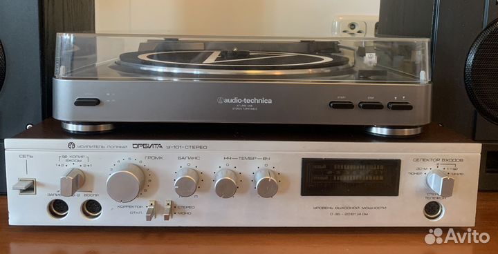 Виниловый проигрыватель audio technica AT lp 60