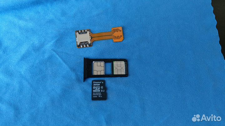 Адаптер для второй SIM карты (Dual SIM + MicroSD)