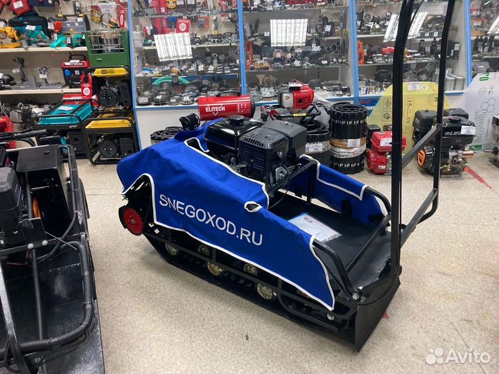 Мотобуксировщик Бурлак-М Опти-3 15 л.с