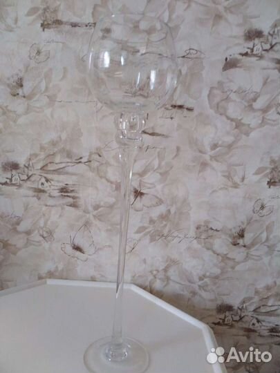 Стильный бокал. Высота 50 см