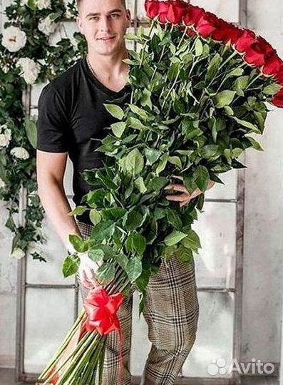 Высокие розы Гигантские розы с доставкой