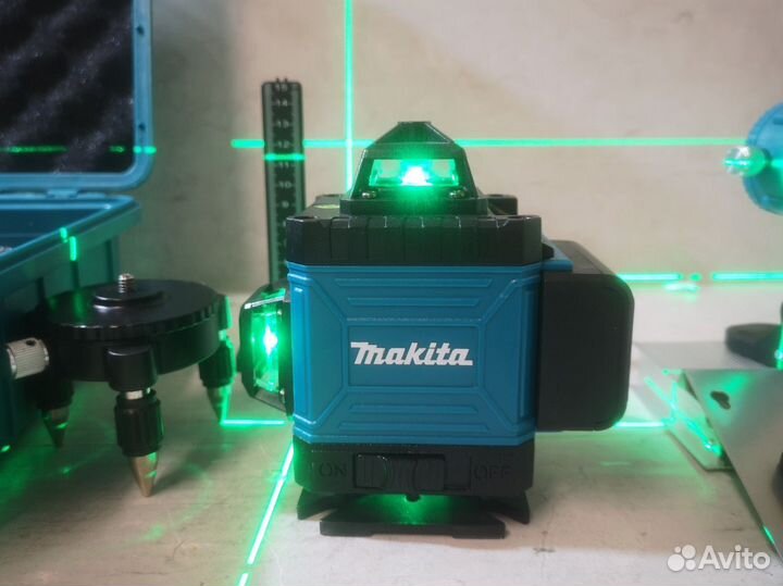 Лазерный уровень makita 4 D 360 16 лучей