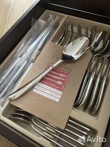 Новый набор столовых приборов Pinti Inox Италия